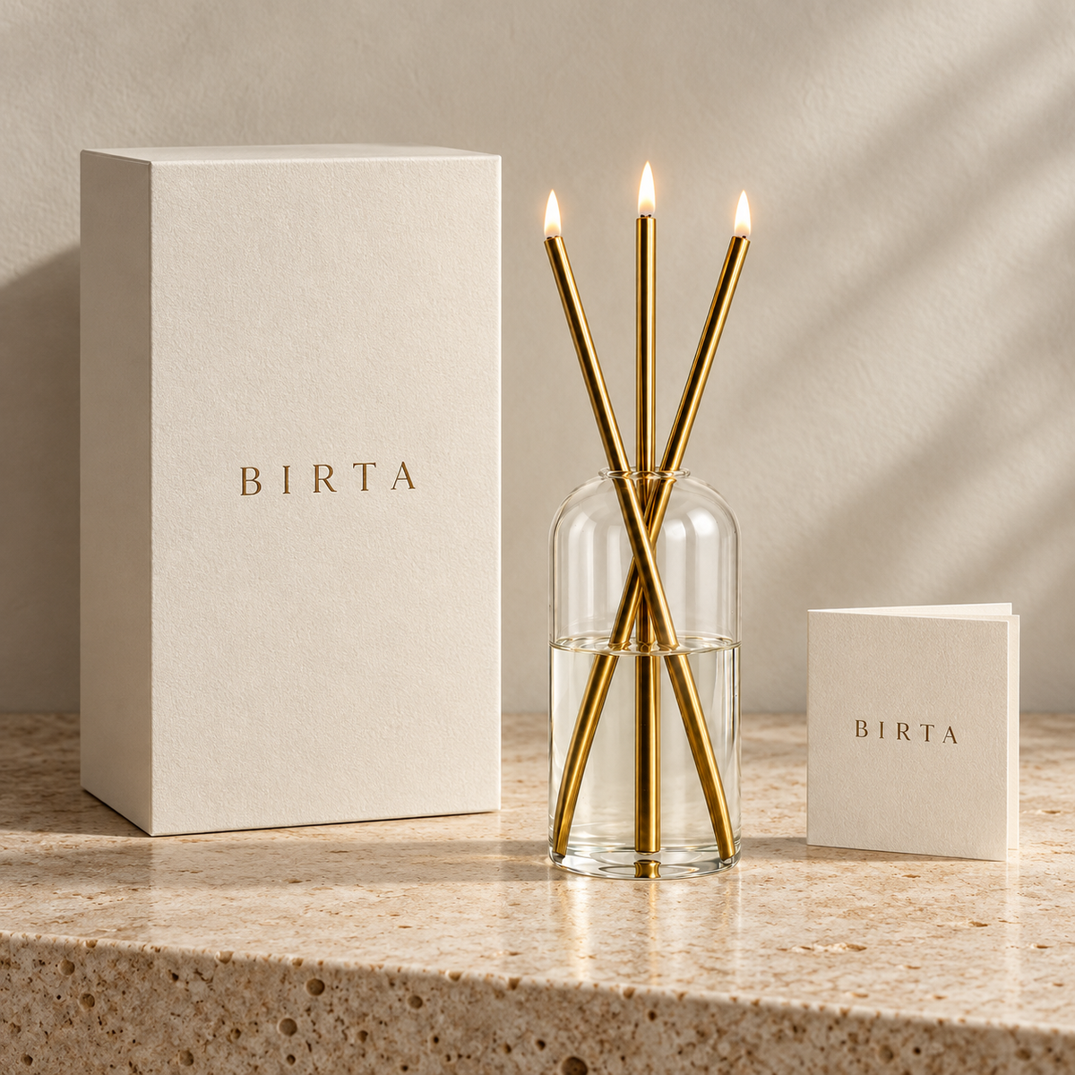 BIRTA Endless Candle Set — Gold set [finish:Gold]