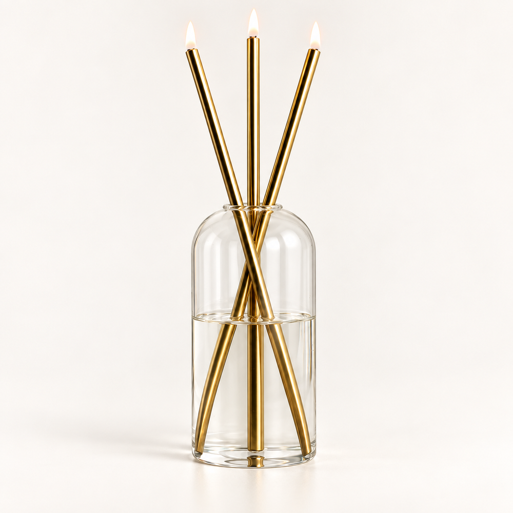 BIRTA Endless Candle Set — Gold studio [finish:Gold]