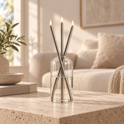 BIRTA Endless Candle Set — Steel interior [finish:Steel]