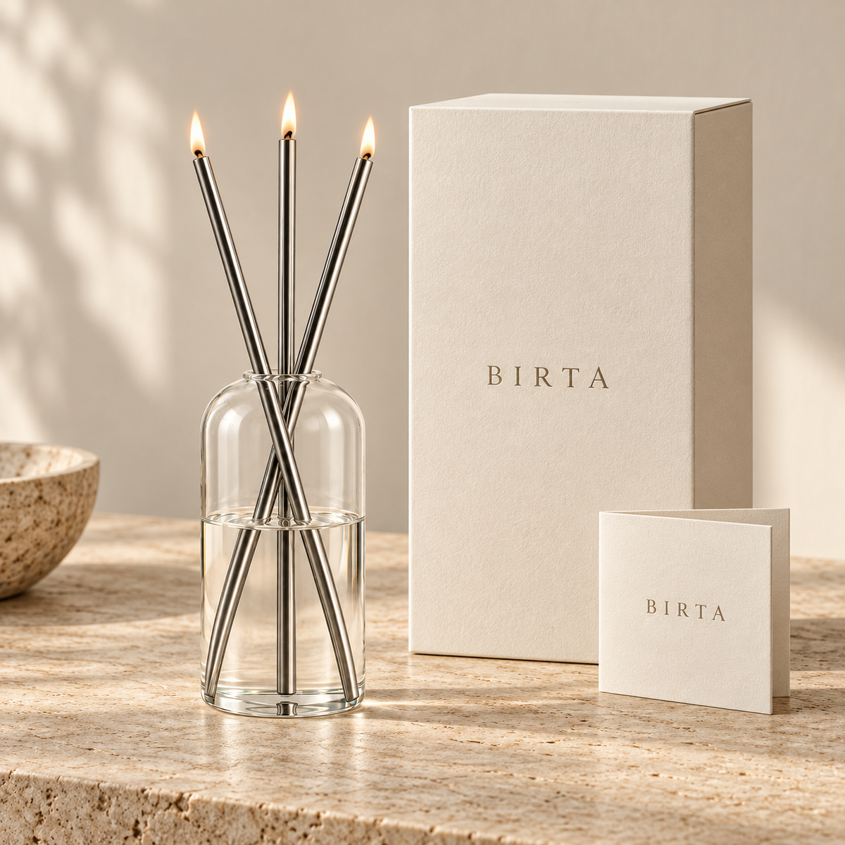 BIRTA Endless Candle Set — Steel set [finish:Steel]